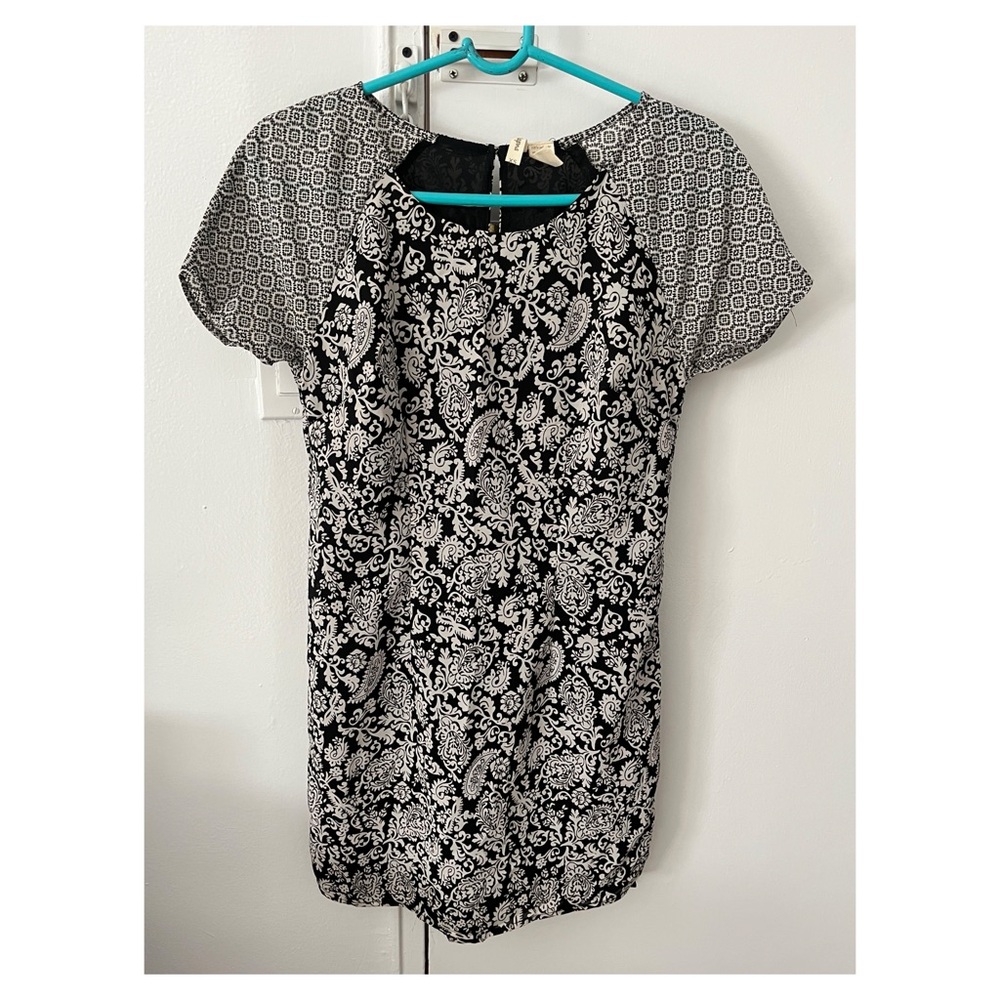 Japna Black and White Dress Size XS